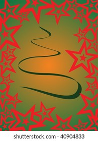 abstract christmas decoration