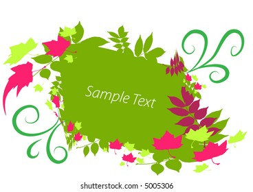 Abstract christmas design