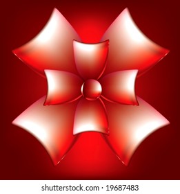 abstract christmas flower