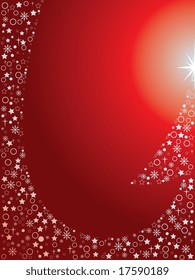 Abstract christmas image