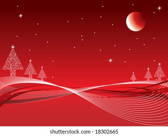 Abstract christmas image