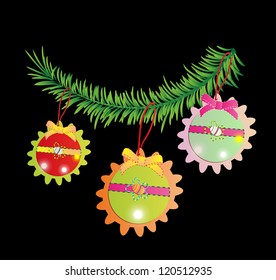 abstract christmas images