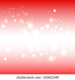 Abstract Christmas lights on background
