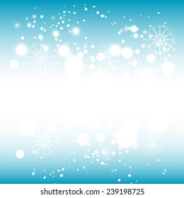 Abstract Christmas lights on background