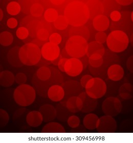 Abstract christmas lights on background - Vector