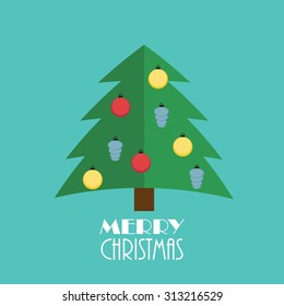 Abstract Christmas and New Year Background. Vector Illustration EPS10