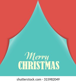 Abstract Christmas and New Year Background. Vector Illustration EPS10