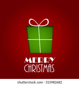 Abstract Christmas and New Year Background. Vector Illustration EPS10