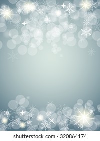 Abstract Christmas and New Year Background. Vector Illustration EPS10