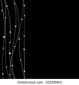 Abstract Christmas and New Year Background. Vector Illustration EPS10