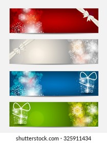 Abstract Christmas and New Year Background. Vector Illustration EPS10