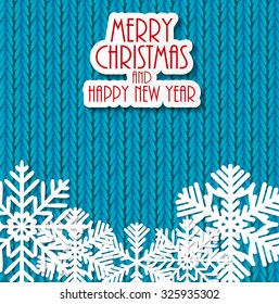 Abstract Christmas and New Year Background. Vector Illustration EPS10