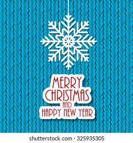 Abstract Christmas and New Year Background. Vector Illustration EPS10