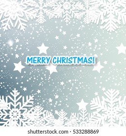 Abstract Christmas and New Year Background. Vector Illustration. EPS10