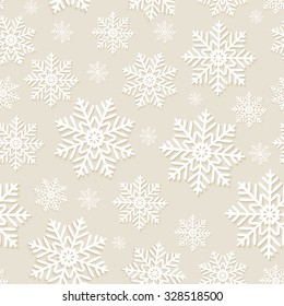 Abstract Christmas and New Year Seamless Pattern Background. Vector Illustration EPS10