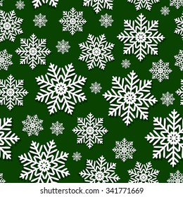 Abstract Christmas and New Year Seamless Pattern Background. Vector Illustration EPS10