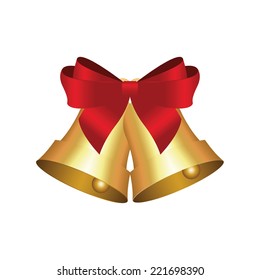 Abstract christmas object on a white background