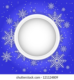 Abstract christmas pattern with copyspace