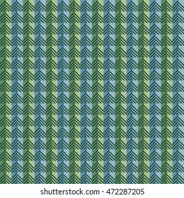 Abstract christmas seamless pattern with geometric fir tree