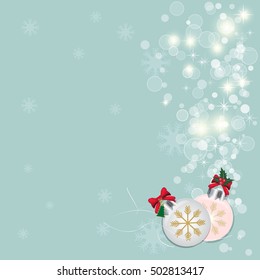 abstract christmas soft green vector background