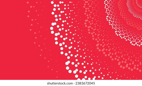 Abstract Christmas spiral round background for your creative project.