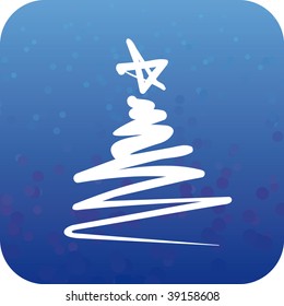 Árbol de navidad abstracto