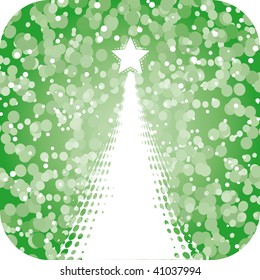  Abstract christmas tree