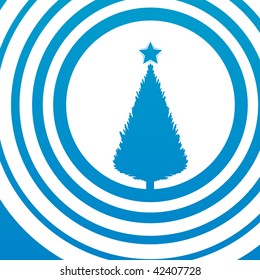 Árbol de navidad abstracto