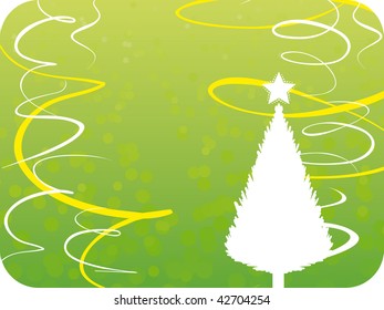  Abstract christmas tree