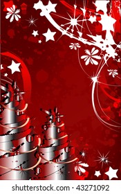 abstract christmas tree