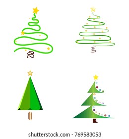 Abstract Christmas tree