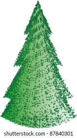 Abstrakter Weihnachtsbaum