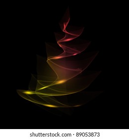 Abstract Christmas Tree