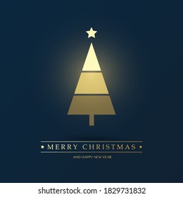 Abstract Christmas Tree Design - Vector Illustrations