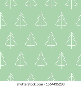 abstract christmas tree pattern over grunge background