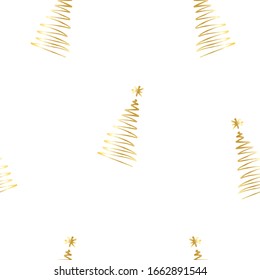 abstract christmas tree seamles pattern. christmas winter pattern for textile, wrapping, fabric, wallpaper
