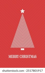 Abstractas árbol de Navidad. Ilustración vectorial