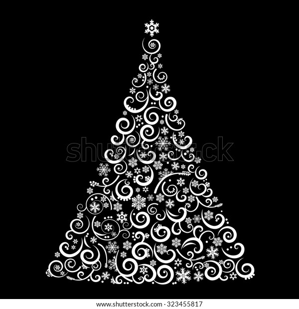 Abstract Christmas Tree Vector Illustration Stock Vector Royalty Free 323455817 Geometric patterns vector pack free vector. https www shutterstock com image vector abstract christmas tree vector illustration 323455817