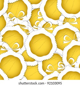 Abstract christmas trees seamless background