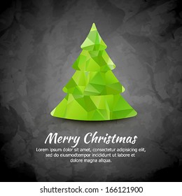 Abstract Christmas vector background