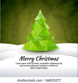Abstract christmas vector background