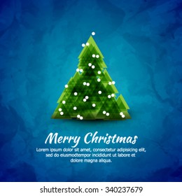 Abstract Christmas vector background