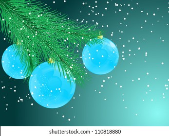 abstract Christmas vector illustration