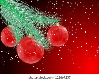abstract Christmas vector illustration