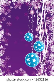 abstract Christmas vector illustration