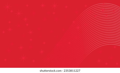 Abstract Christmas wavy line background. This creative banner perfect for Christmas and any party design. This style can be used as a banner and background.