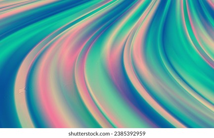 Abstract Chromatic Gradient Background. Modern Liquid Colorful with Wavy Style. Suitable for Backdrop, Wallpaper, Template, or Background