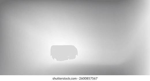 Abstract chrome gradient surface with light gloss. Vector aluminum grey sheet with reflection modern abstract simple art