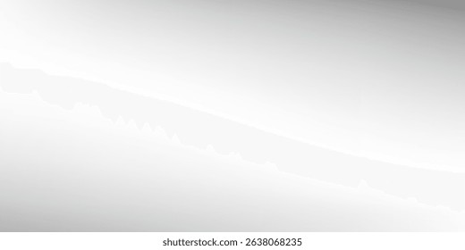 Abstract chrome gradient surface with light gloss. Silver foil background with metal mirror texture abstract