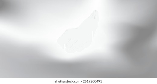 Abstract chrome silver foil background with metal mirror texture gradient surface simple abstract art